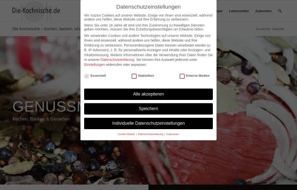 Vorschau von www.die-kochnische.de, Die Kochnische