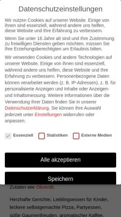 Vorschau der mobilen Webseite www.die-kochnische.de, Die Kochnische