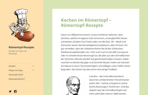 Vorschau von www.roemertopf-rezepte.de, Römertopf-Rezepte