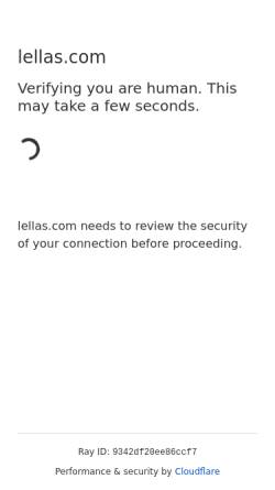 Vorschau der mobilen Webseite lellas.com, Lella's