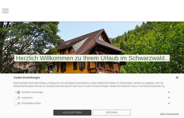 Vorschau von www.hirschen-brandenberg.de, Gasthaus und Restaurant zum Hirschen