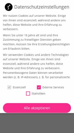 Vorschau der mobilen Webseite firmenwebsite-agentur.de, Dreispringer GmbH