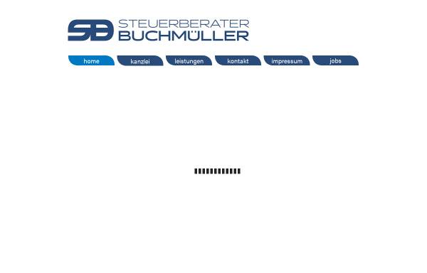 Vorschau von www.steuern-buchmueller.de, SB Steuerberater Buchmüller