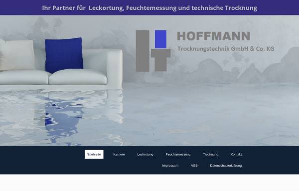 Vorschau von www.hoffmann-trocknung.de, Hoffmann Trocknungstechnik GmbH & Co. KG