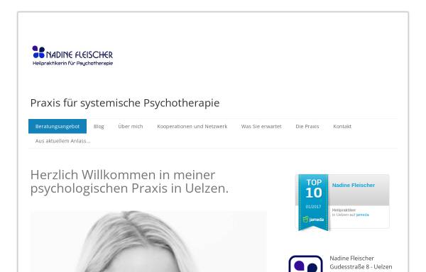 Vorschau von www.therapie-uelzen.de, Nadine Fleischer - Praxis für systemische Psychotherapie