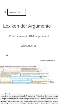 Vorschau der mobilen Webseite www.lexarg.de, Lexikon der Argumente