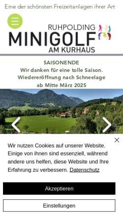 Minigolf am Kurhaus