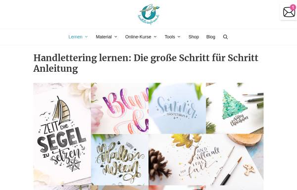 Vorschau von handletteringlernen.de, Handlettering & DIY mit Timo Ostrich