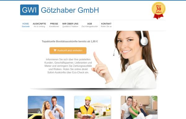 Vorschau von www.gwi-goetzhaber.de, GWI Götzhaber Wirtschaftsauskünfte GmbH