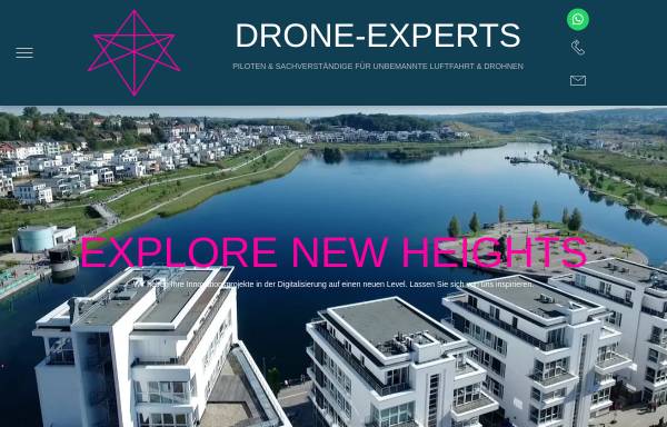 Vorschau von www.drone-experts.de, Drone Experts