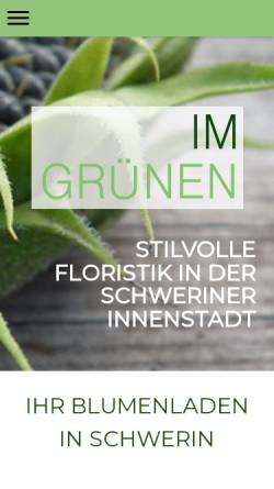 Vorschau der mobilen Webseite www.sonnenblume-schwerin.de, Sonnenblume im Grünen