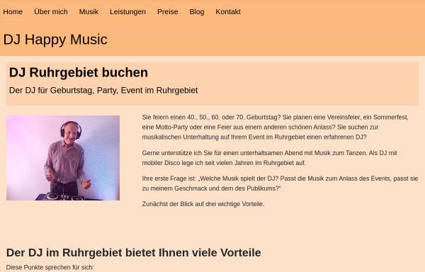 Vorschau von www.dj-happy-music.de, DJ Happy Music - Jürgen Knorre