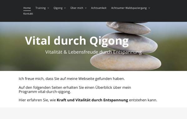 Vorschau von www.vital-durch-qigong.de, vital-durch-qigong