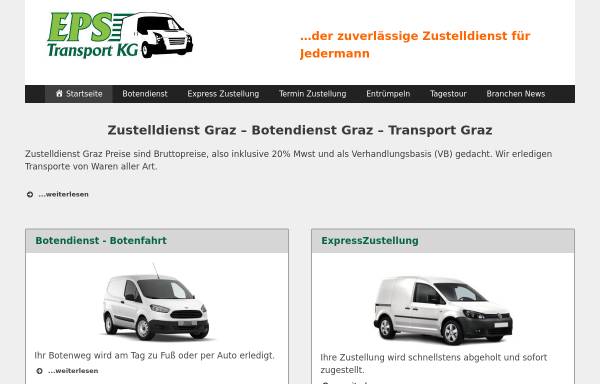 Zustelldienst Graz - EPS Transport KG
