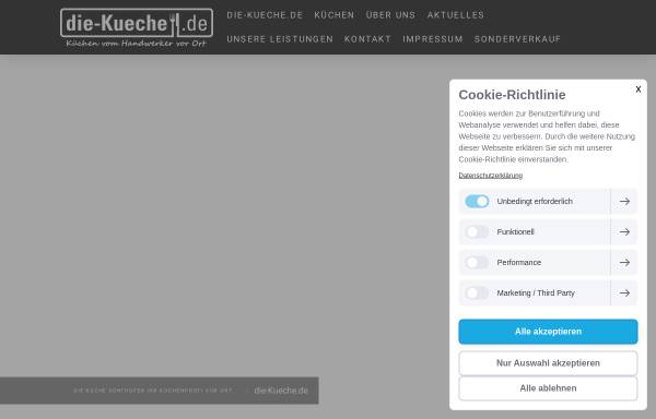 Vorschau von www.die-kueche.de, die-Kueche.de GmbH