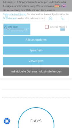 Vorschau der mobilen Webseite studienkolleg-nrw.de, studienkolleg nrw