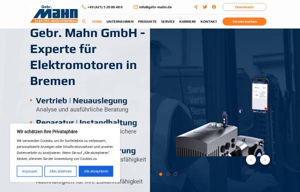 Gebr. Mahn GmbH Elektromotoren