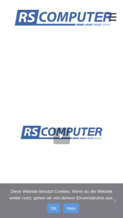 Vorschau der mobilen Webseite www.rs-computer.de, RS Computer GmbH & Co. KG