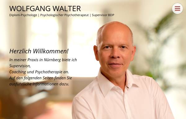 Dipl. Psych. Wolfgang Walter Psychologische Psychotherapeut