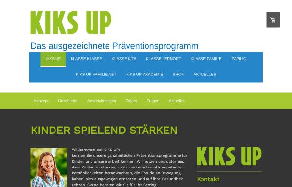 Vorschau von www.kiksup.de, Förderverein KIKS UP e. V.