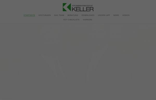 Vorschau von www.kellerstb.de, Steuerberatersozietät Keller