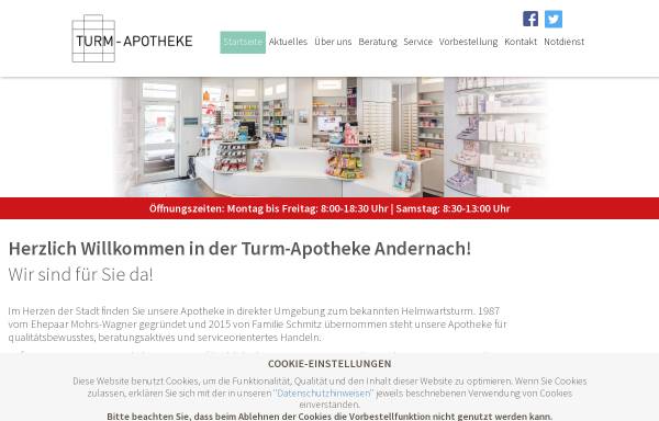 Vorschau von turm-apotheke.net, Turm-Apotheke