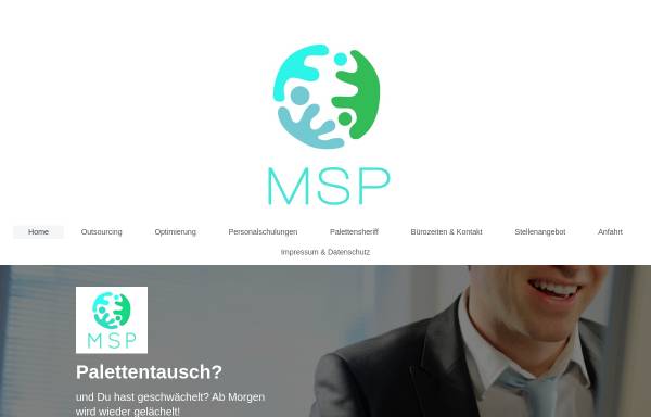 Vorschau von www.palettensheriff.de, MSP Margit Strätling Palettenmanagement