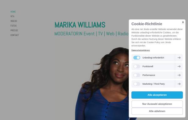 Marika Williams - Moderatorin Event, TV, Web, Radio