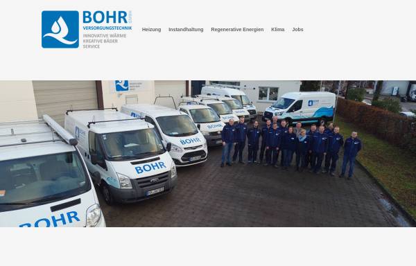 Vorschau von www.bohr-versorgungstechnik.de, Bohr Versorgungstechnik GmbH