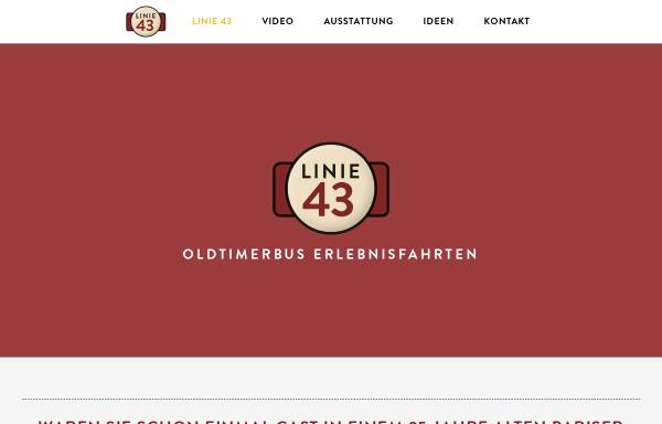 Vorschau von www.linie-43.de, Linie 43