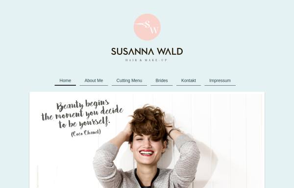 Vorschau von www.susannawaldhair.com, Susanna Wald Hair & Make-up