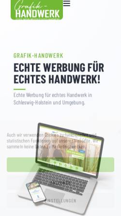 Vorschau der mobilen Webseite grafik-handwerk.de, Grafik-Handwerk