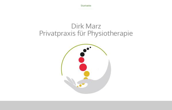Vorschau von www.dirk-marz.de, Dirk Marz - Privatpraxis für Physiotherapie