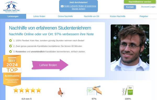 Vorschau von www.nachhilfe-team.net, Nachhilfe-Team - Frank Olschewski