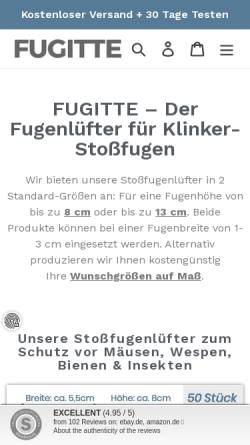 Vorschau der mobilen Webseite www.fugitte.de, FUGITTE