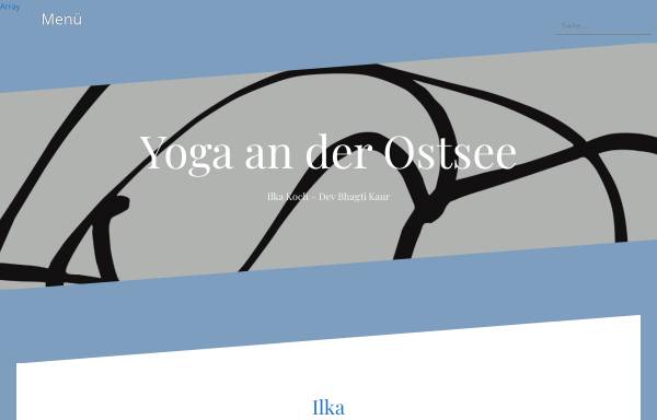 Vorschau von yoga-an-der-ostsee.de, Yoga an der Ostsee - Ilka Koch