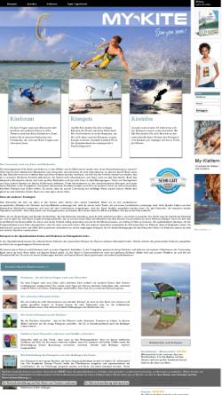Vorschau der mobilen Webseite my-kite.de, My-Kite