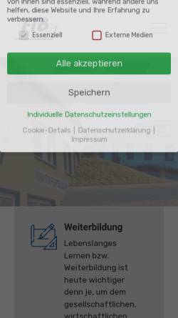 Vorschau der mobilen Webseite fib-nordhausen.de, FIB Team für Fortbildung Information und Beratung GmbH