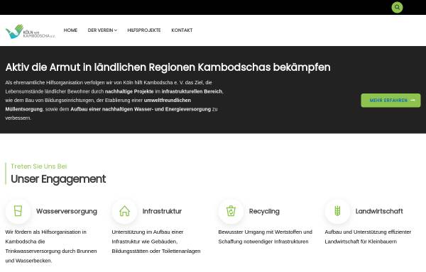 Vorschau von koelnhilftkambodscha.de, Köln hilft Kambodscha e. V.