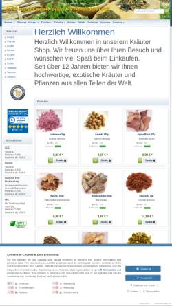 Vorschau der mobilen Webseite www.ethnoherbarius.de, Ethnoherbarius Kräuterladen