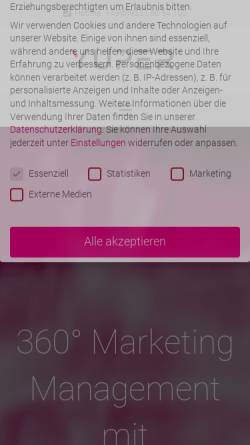 Vorschau der mobilen Webseite yuper.de, YUPER entertainment
