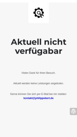 Vorschau der mobilen Webseite philippebert.de, Philipp Ebert - Coaching & Consulting