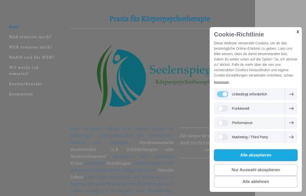 Vorschau von www.koerperpsychotherapie-dresden.com, Praxis für Körperpsychotherapie - Bernd Hofsess