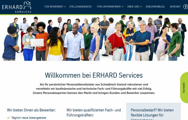 Vorschau von www.erhard-services.de, ERHARD Services GmbH