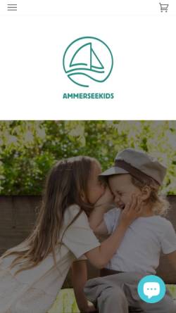 Vorschau der mobilen Webseite ammerseekids.com, Ammerseekids