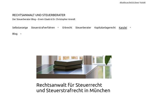 Vorschau von www.gkanzlei.de, Erwin Glaab - Rechtsanwalt und Steuerberater