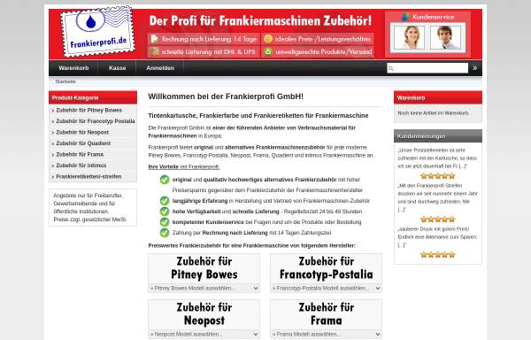 Vorschau von www.frankierprofi.de, Frankierprofi GmbH