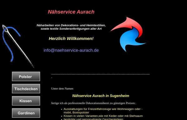 Vorschau von naehservice-aurach.de, Nähservice Aurach
