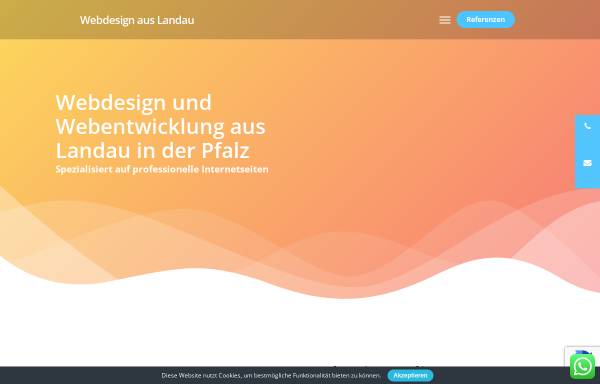 Vorschau von www.landau-webdesign.de, Webdesign Landau