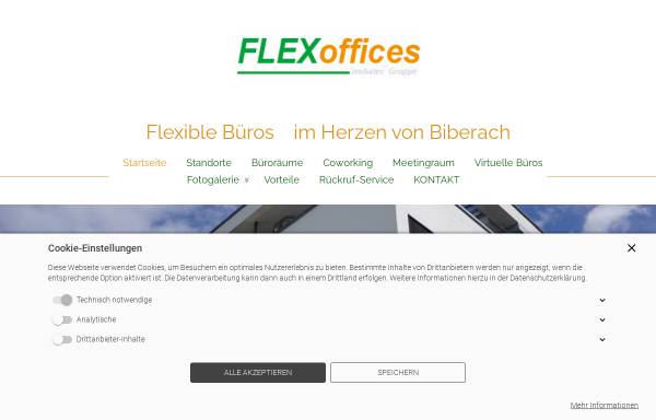 Vorschau von www.flexoffices.de, FLEXoffices (inobatec GmbH)